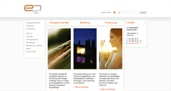 Desktop Screenshot of e-sieben.at